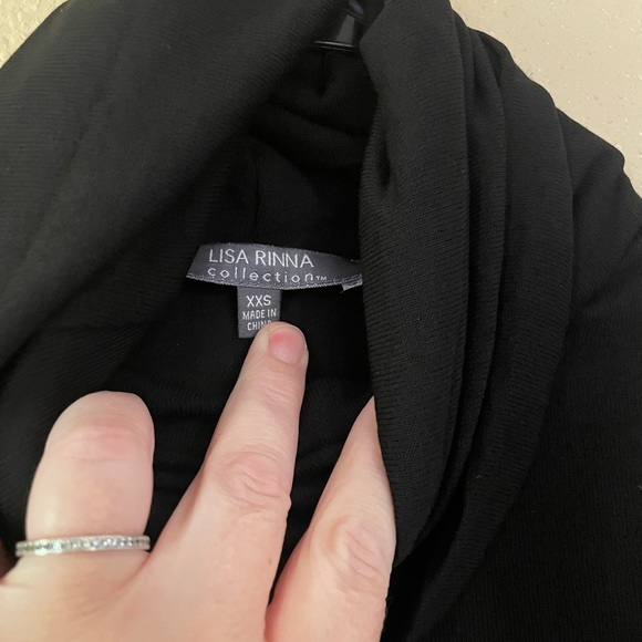 Lisa Rinna Collection cowl neck tunic dress size XXS / S - Picture 3 of 4